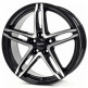Alutec Poison W6 R15 PCD5x112 ET45 DIA57.1 diamond black front polished